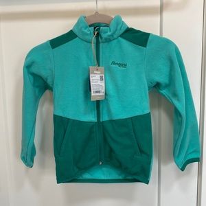 NWT Bergans Kids Fleece Jacket